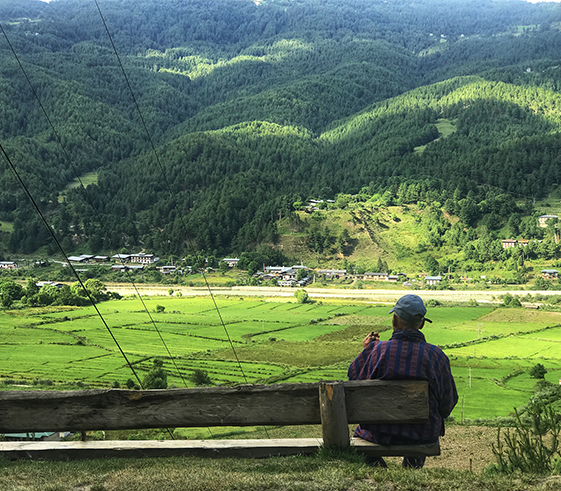 Fly to Bumthang valley (2,650m/8,745ft)